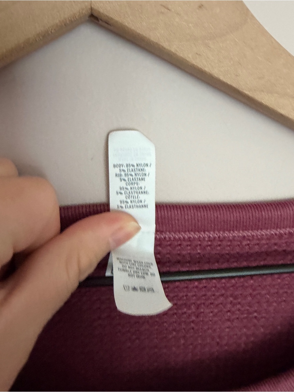 Aerie Offline Main Squeeze Cropped Waffle Knit   Henley XL - Picture 5 of 5